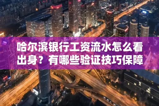 哈尔滨银行工资流水怎么看出身？有哪些验证技巧保障贷款过关？